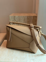 Geometric Bag Hand Stitched