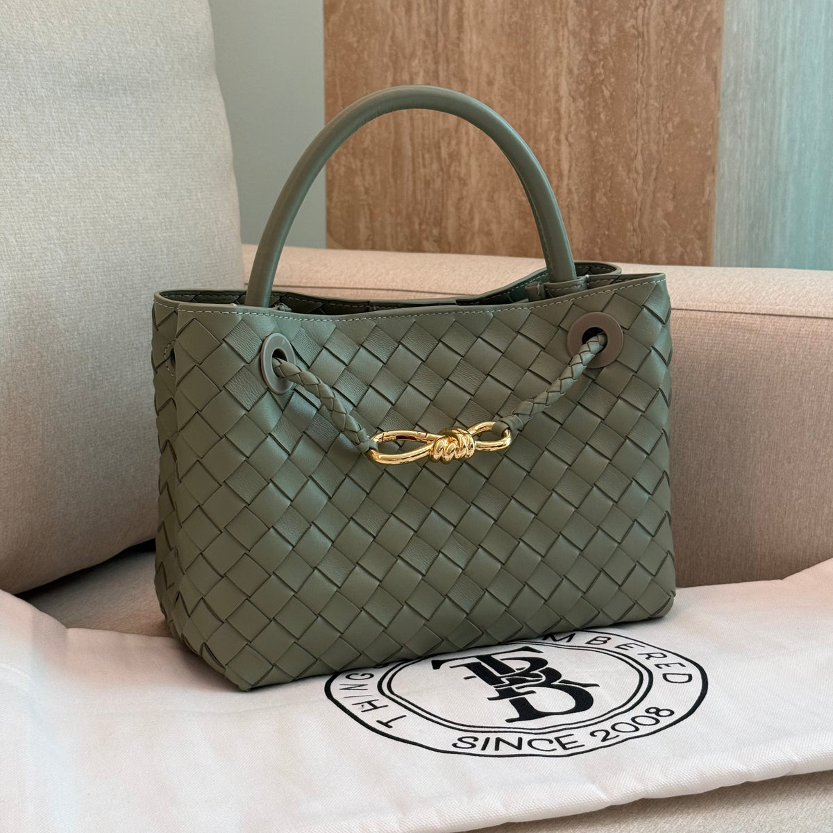 McKenzie Handwoven Bow Bag