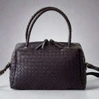 McKenzie Woven Boston Bag