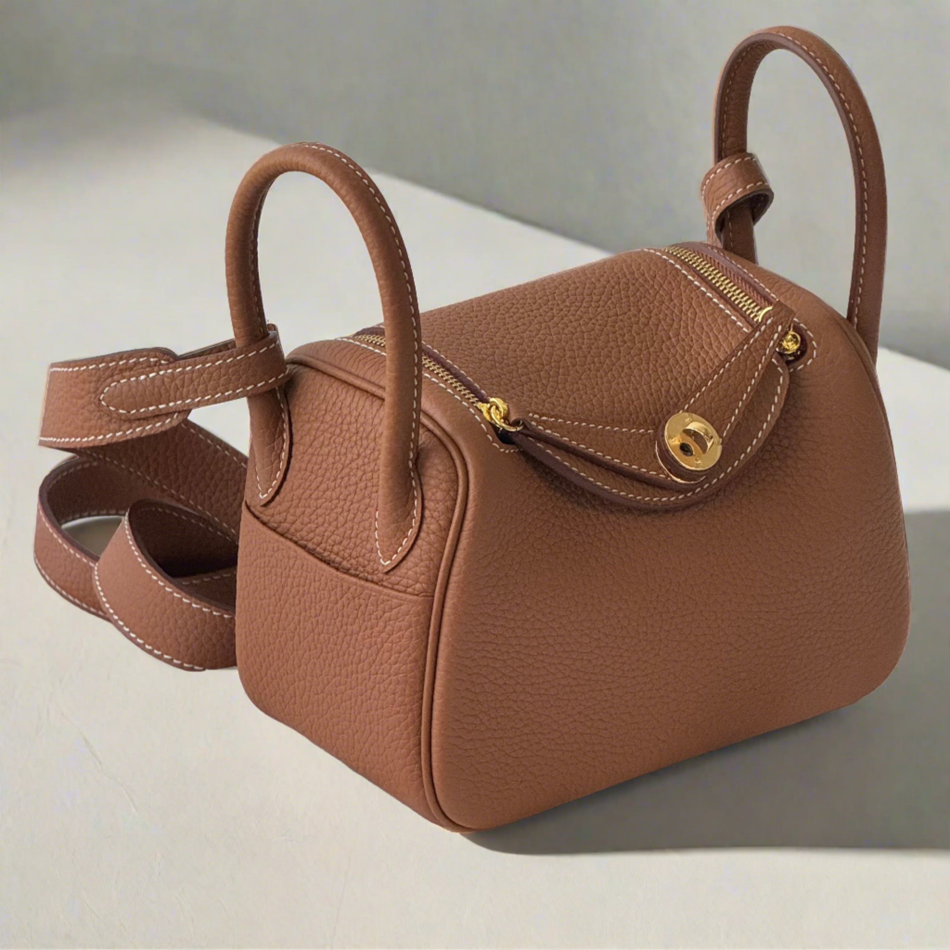 Madison Premium Leather Tote Mini