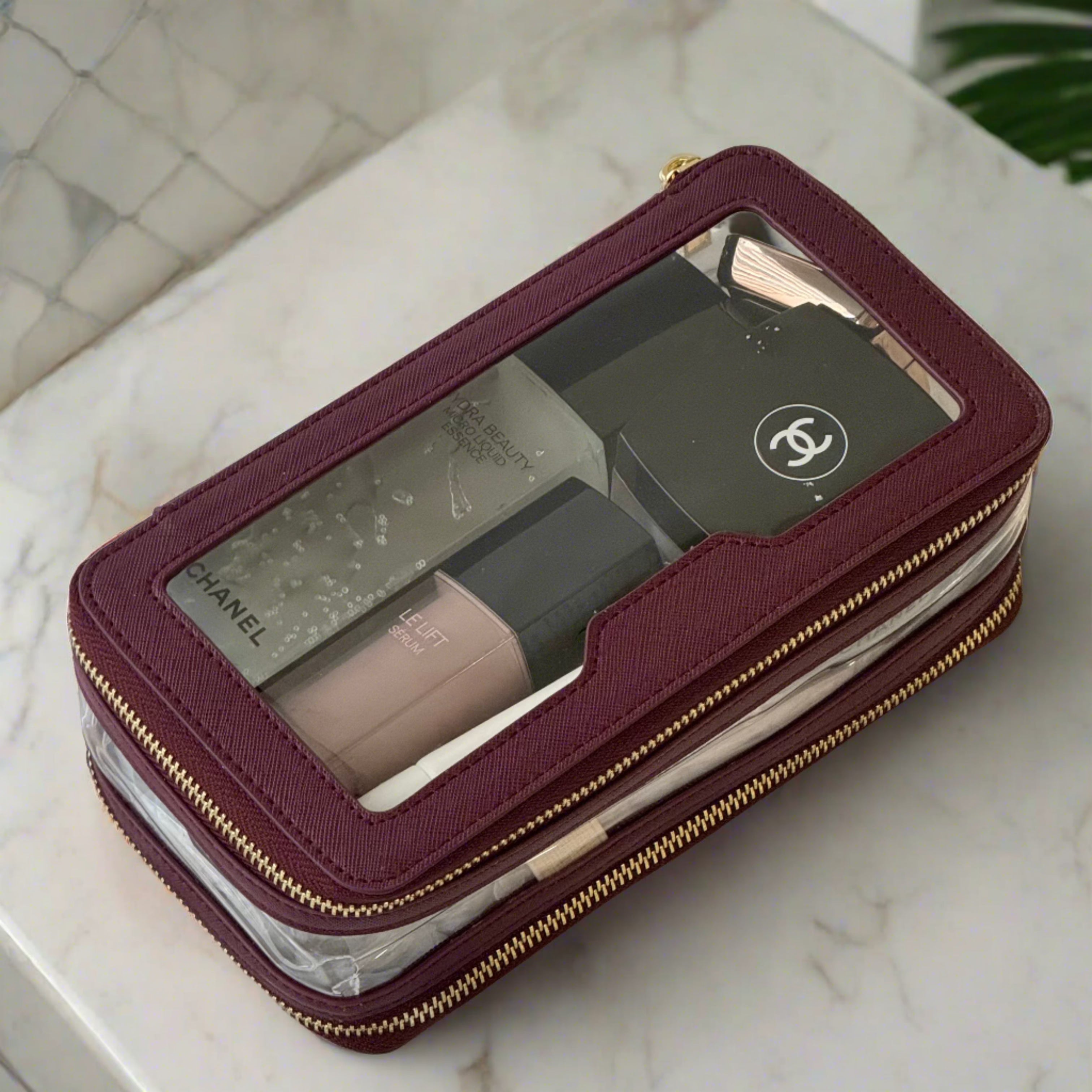 Genuine Leather Clarity Inflight Case