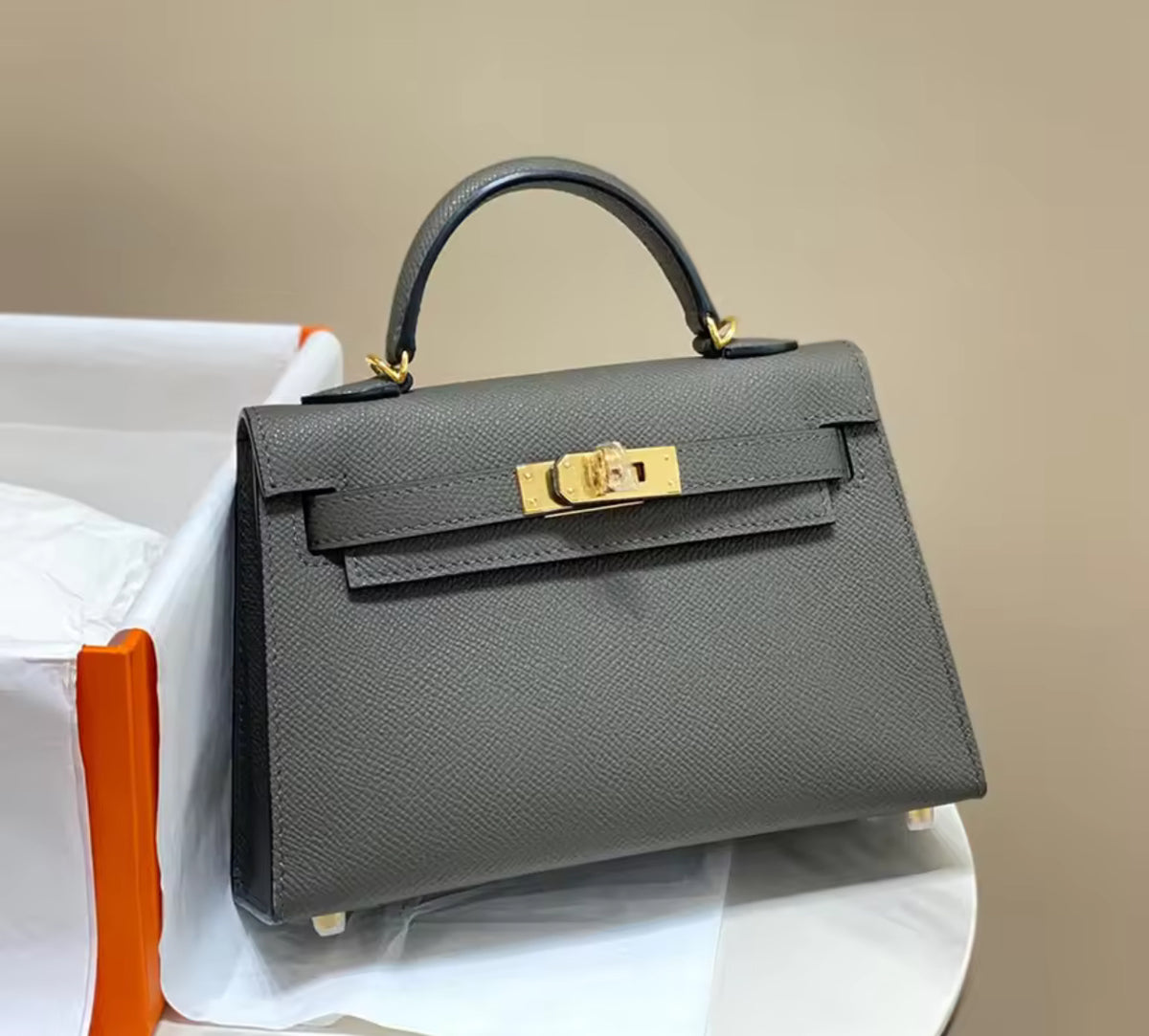 Grace Satchel - Premium Leather (Mini 20cm/Pouchette 22cm)