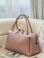 McKenzie Woven Boston Bag