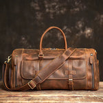 Harvey Leather Overnighter
