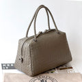 McKenzie Woven Boston Bag