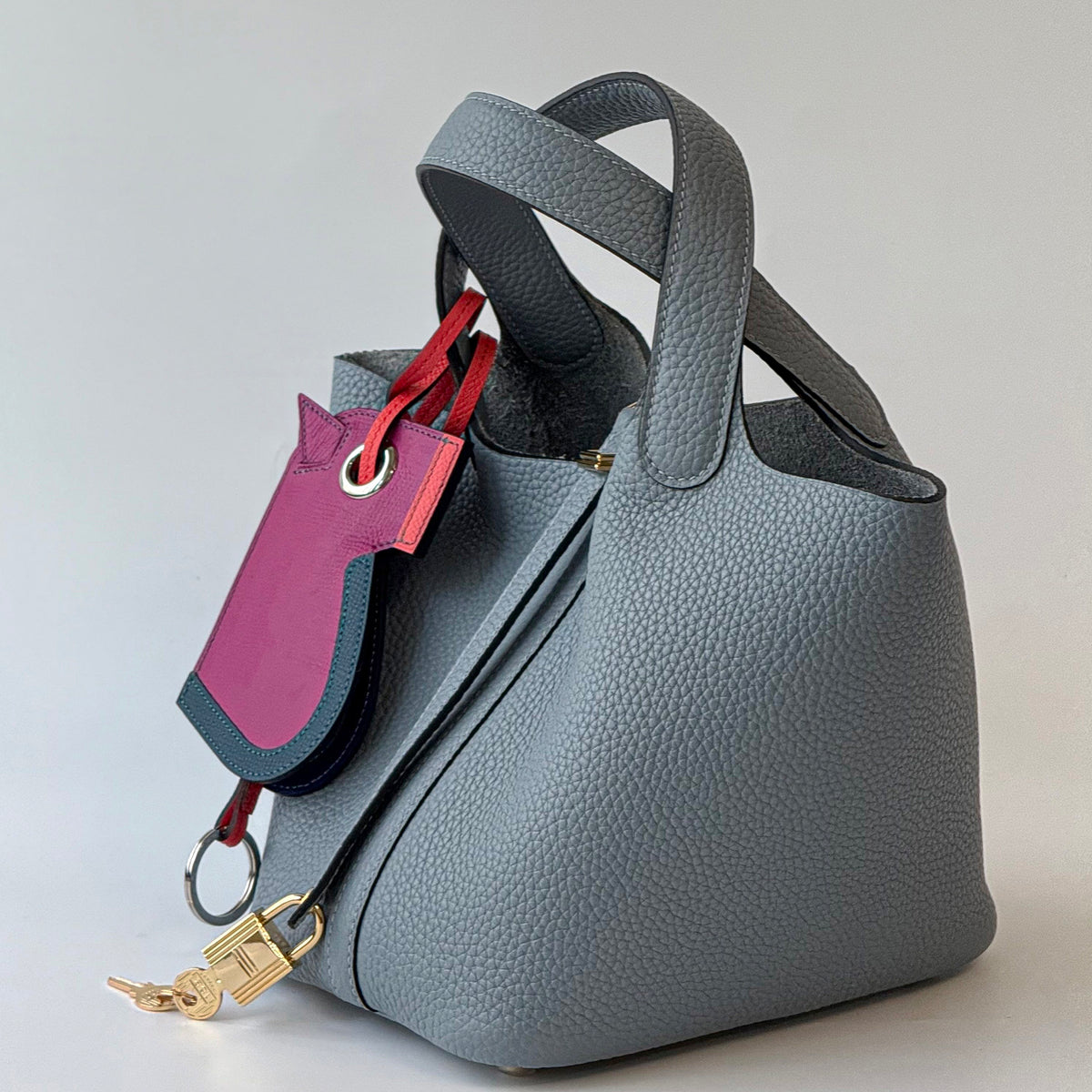 Elisabetta Slouch Bag Handstitched 18/22cm