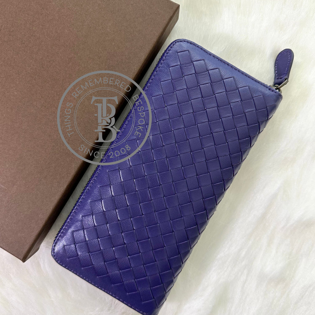 McKenzie Long Handwoven Zippy Wallet