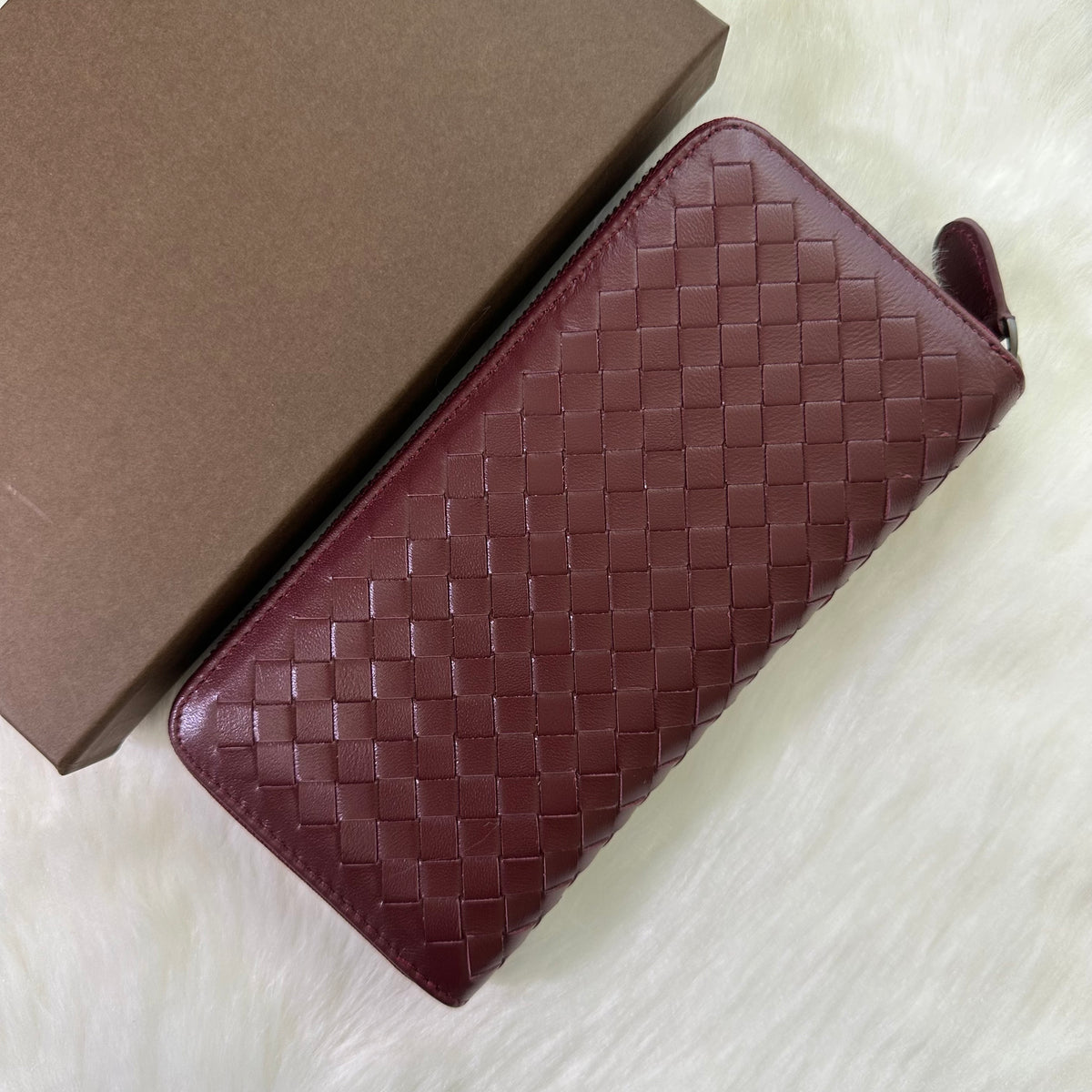 McKenzie Long Handwoven Zippy Wallet