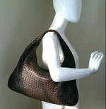 McKenzie Woven Hobo Bag