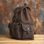 Reporter Leather Backpack