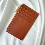 Genuine Saffiano Leather Card Holder + Wallet