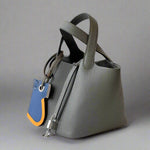 Elisabetta Slouch Bag Handstitched 18/22cm