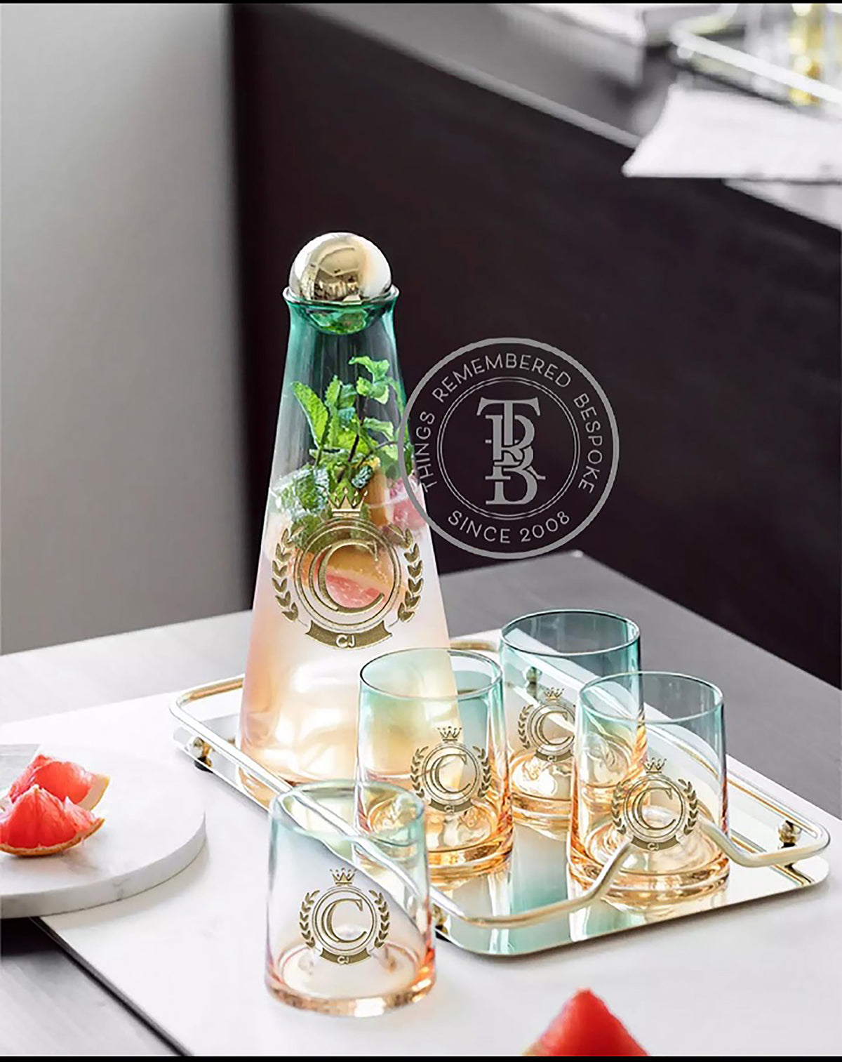 Rainbow Carafe Set