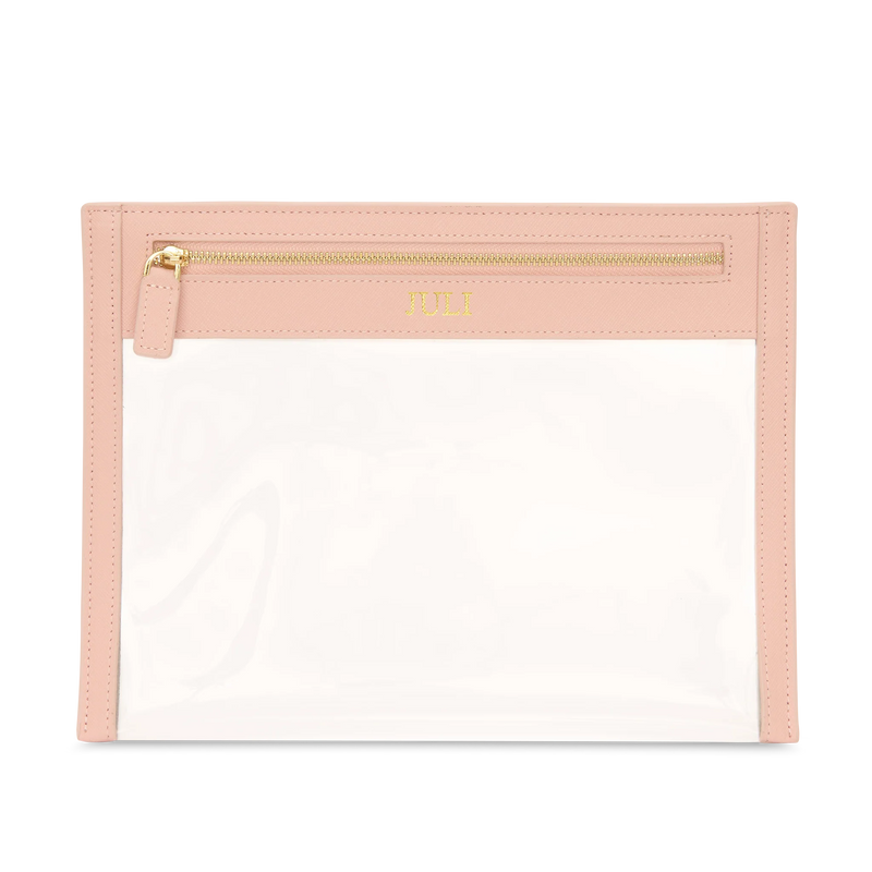 Genuine Leather Clarity Pouch