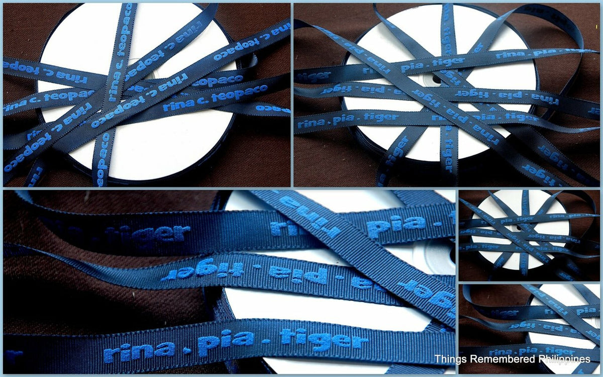 1/2 Embossed Grossgrain Ribbons