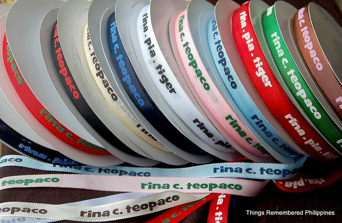 1/2 Embossed Grossgrain Ribbons