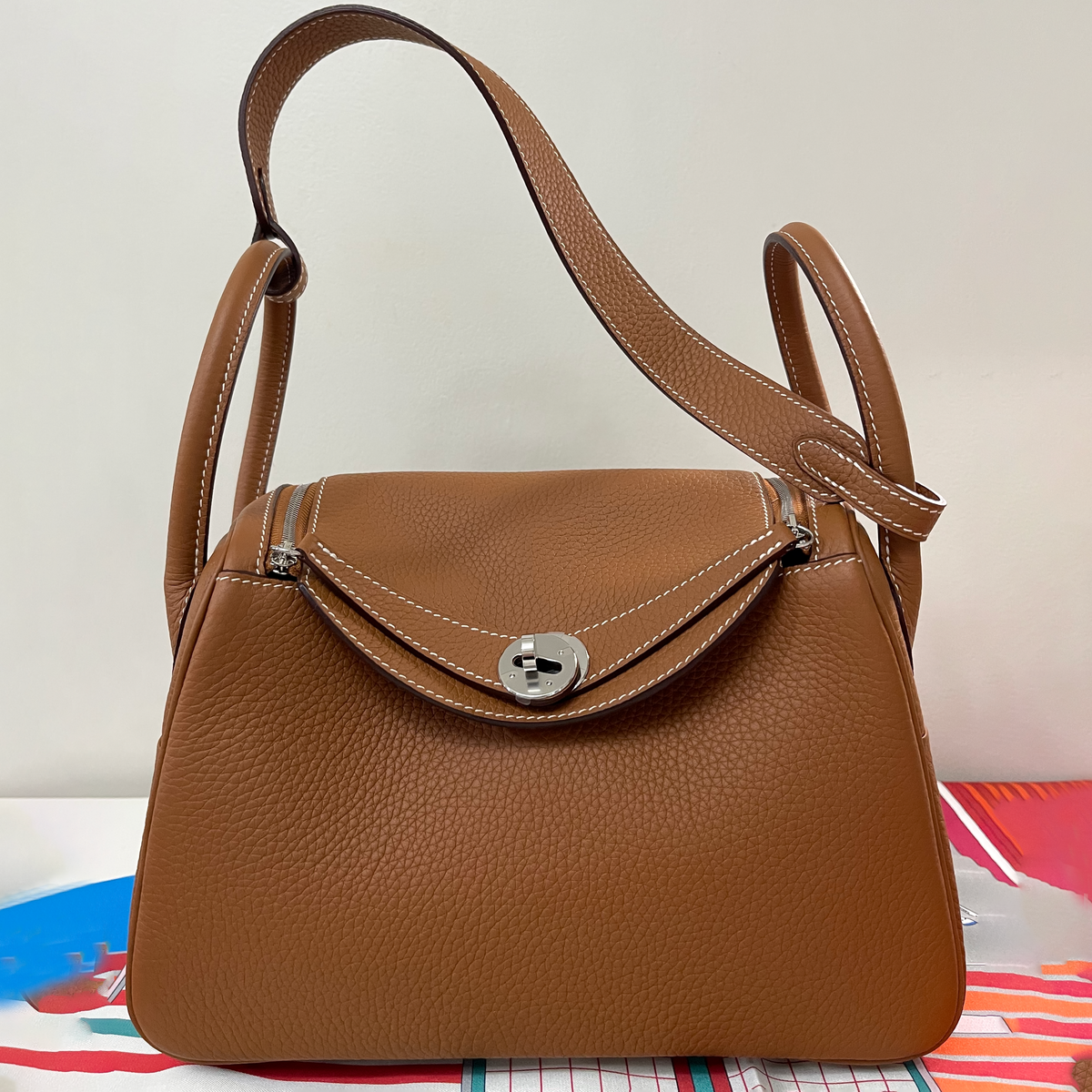 Madison Premium Hand Stitched Leather Tote