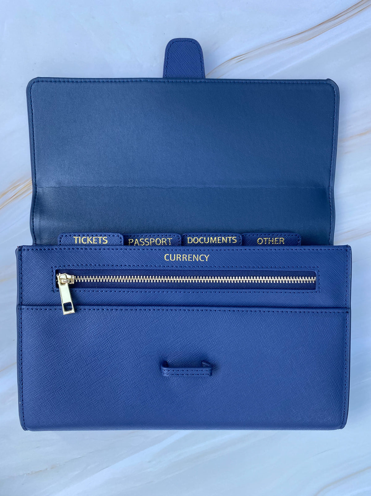 Genuine Leather Travel Wallet