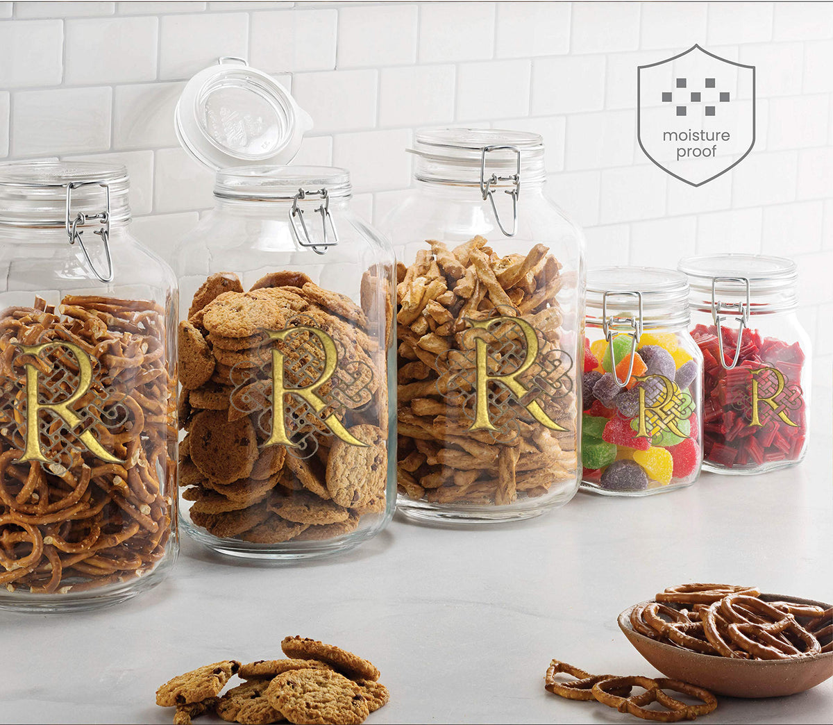 1.5L Bespoke Etched Jar