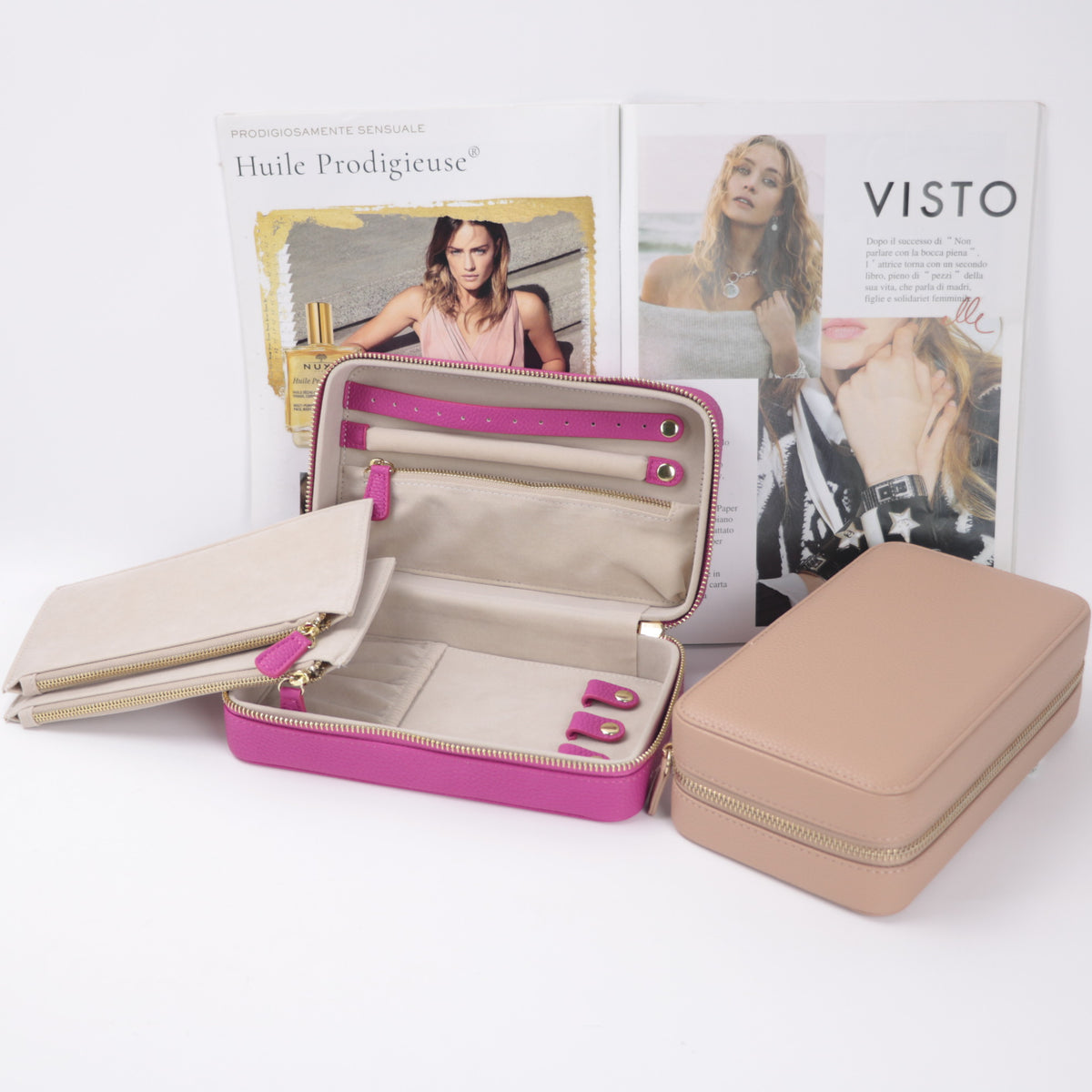 TRAVEL JEWELRY CASE