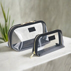 Clarity Case Micro Saffiano Leather Set of Two