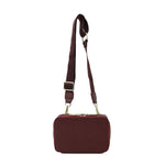 Genuine Leather Mini Convertible Crossbody Bag