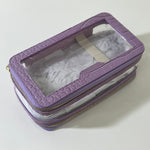 Genuine Embossed Leather Clarity Inflight Case
