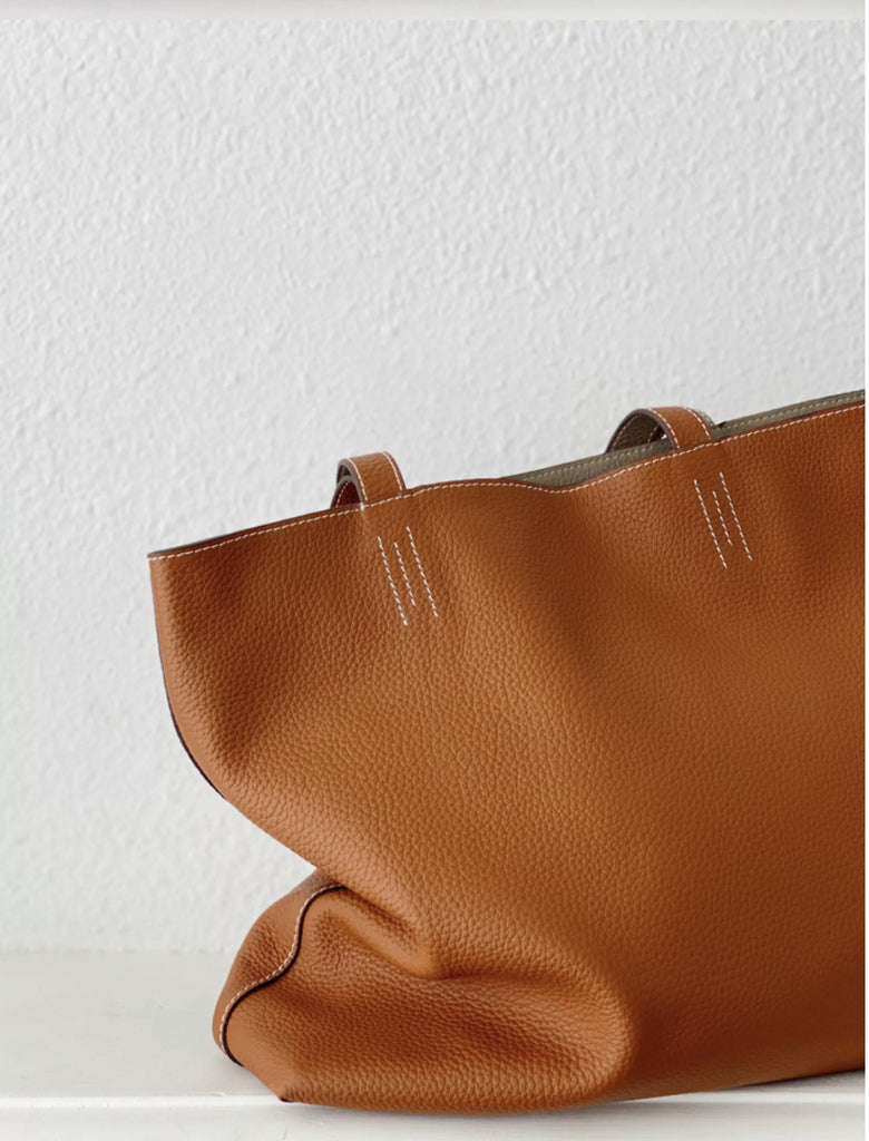 Hermès Reversible Leather Tote