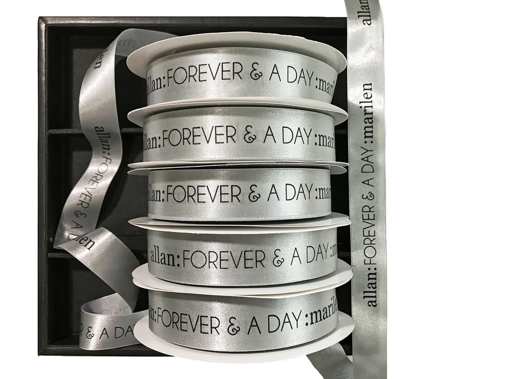 1in Printed Satin Ribbon