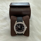 1-Slot Genuine Leather Watch Roll
