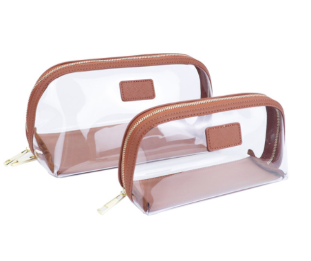 Clarity Case Micro Saffiano Leather Set of Two