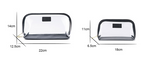 Clarity Case Micro Saffiano Leather Set of Two