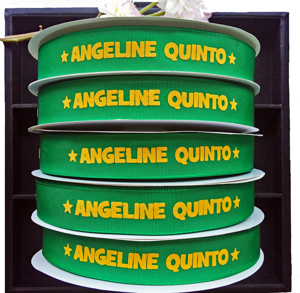 1in Embossed Grossgrain Ribbons