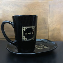 Sweet Line Cup and Saucer Black