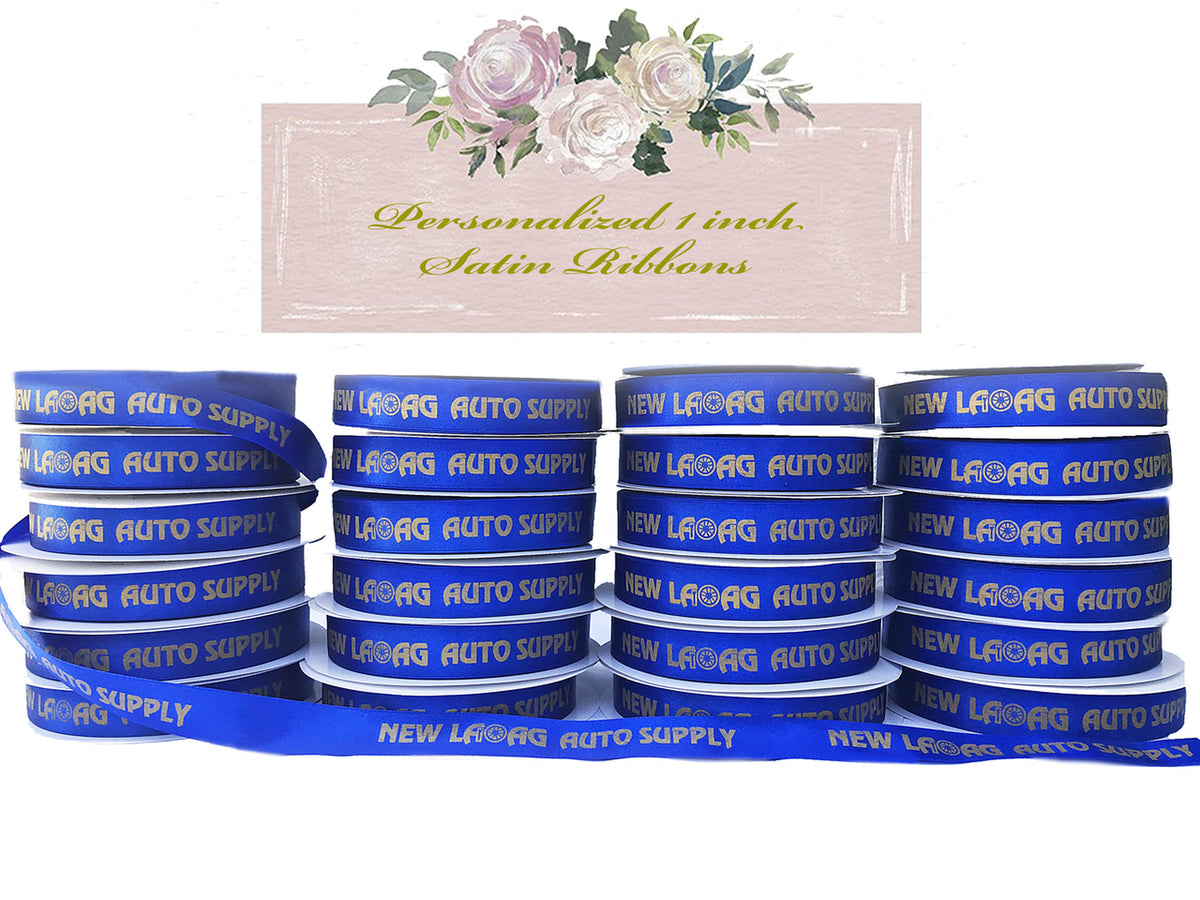 1in Printed Satin Ribbon