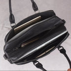 Mark Leather Messenger Briefcase