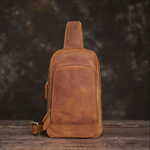 Genuine Leather Chest Bag
