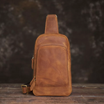 Genuine Leather Chest Bag