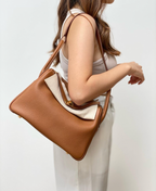 Madison Premium Hand Stitched Leather Tote