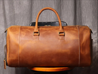 Harvey Leather Overnighter