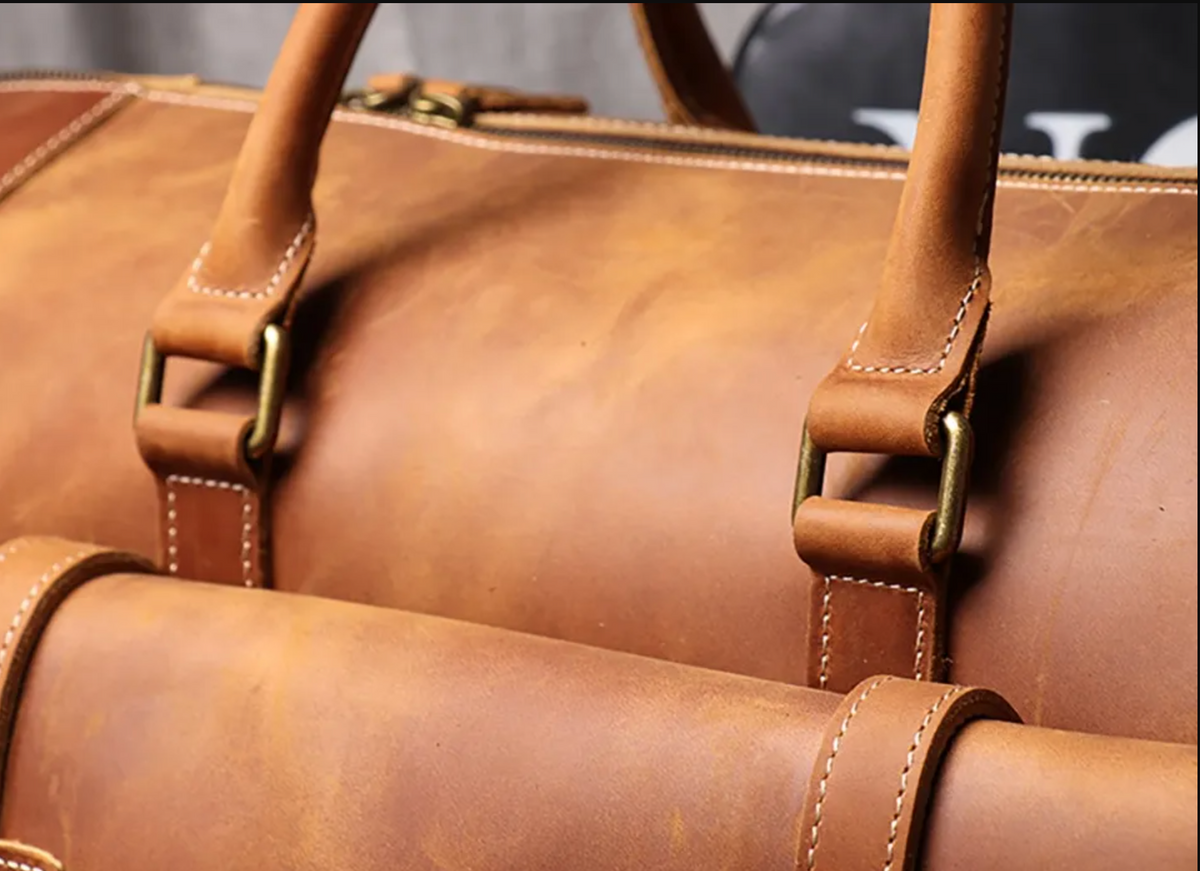 Harvey Leather Overnighter