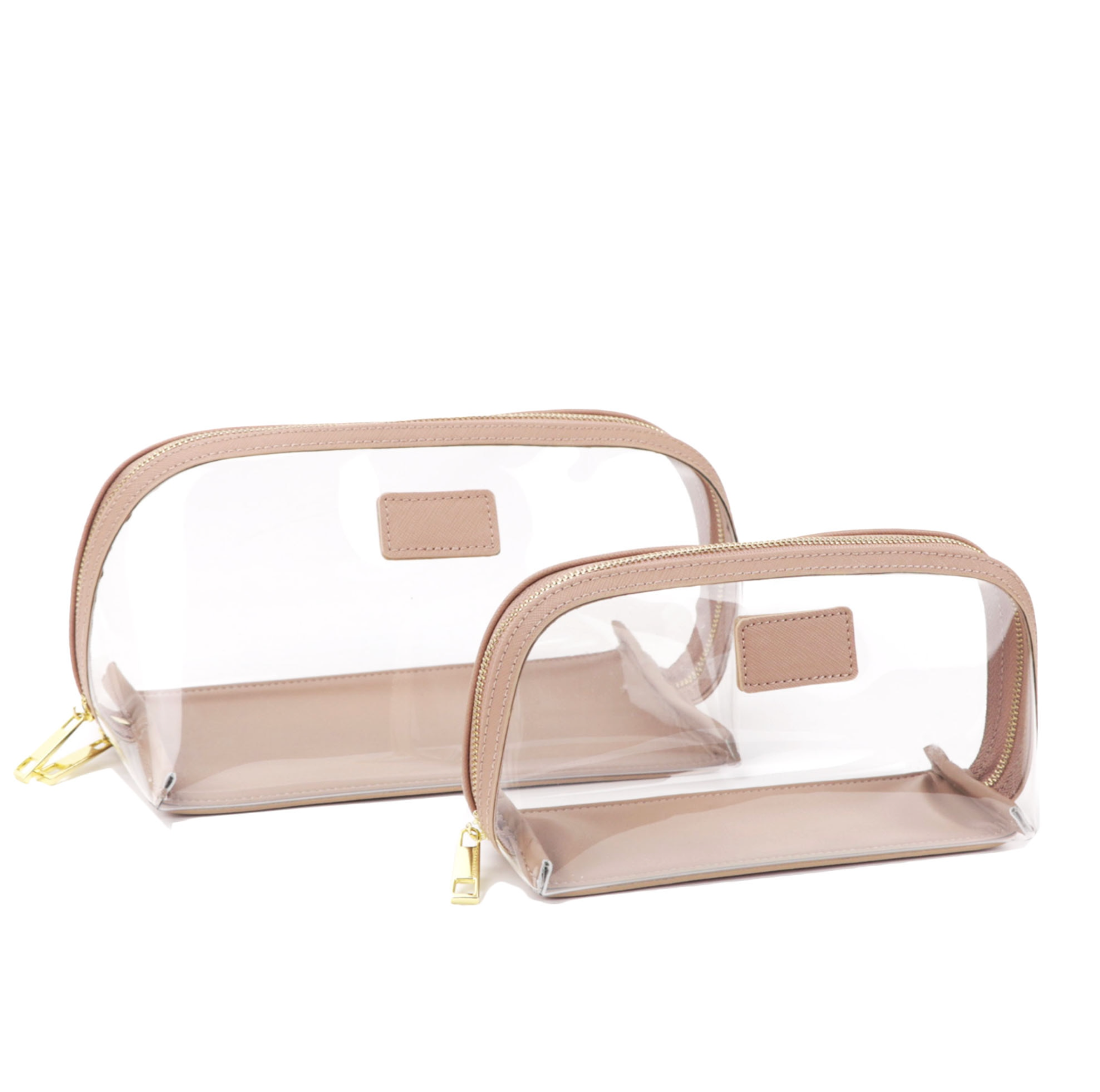 Clarity Case Micro Saffiano Leather Set of Two