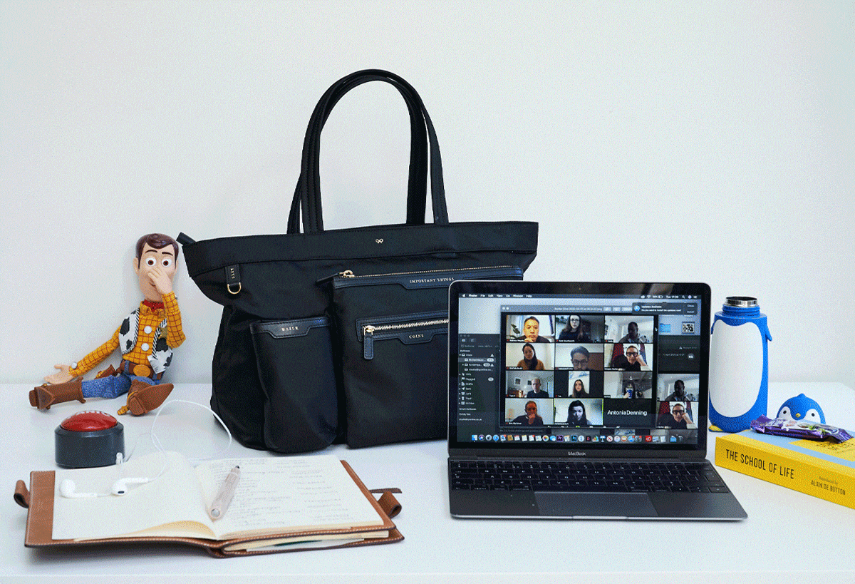 Multi Pocket Recycled Nylon Tote Bag Things Remembered PH