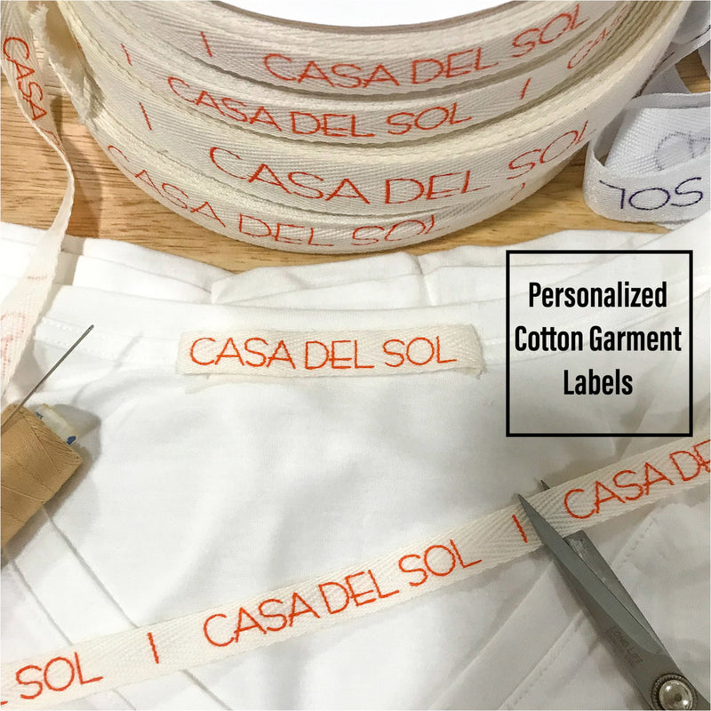 1in Cotton Garment Labels