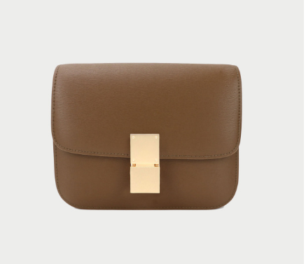 Genuine Leather Box Bag Medium