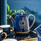 8pc Exquisite Tea Set with Tray