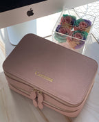 Genuine Leather Structured Travel Case
