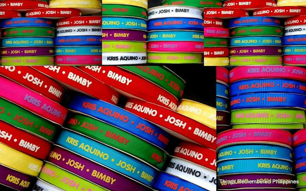 1in Embossed Grossgrain Ribbons