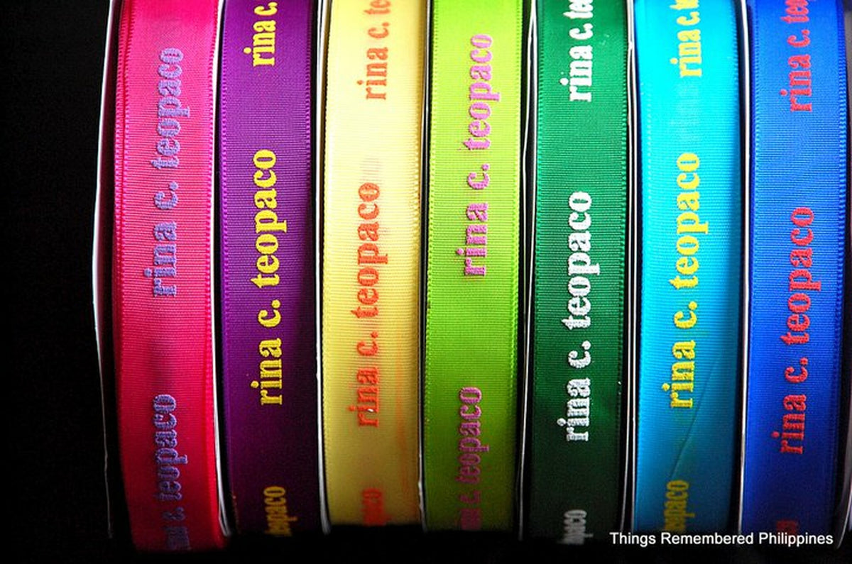 1in Embossed Grossgrain Ribbons