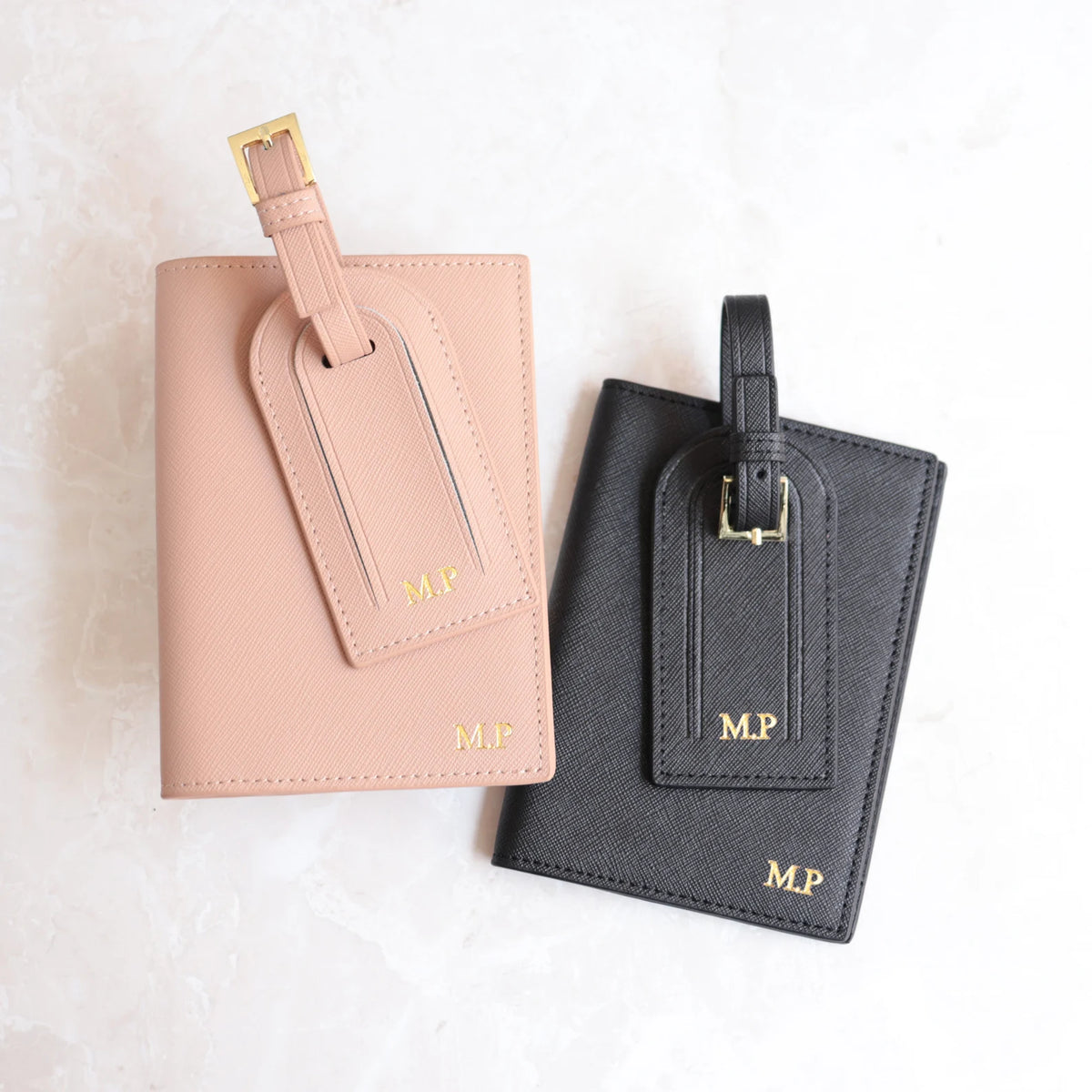 Passport holder and Luggage Tag Gift Set